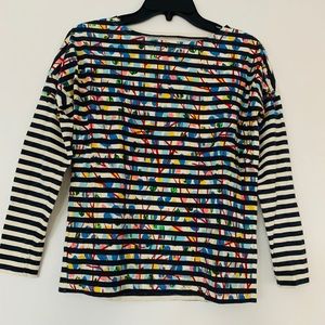 Michale de feo JCrew stripped top